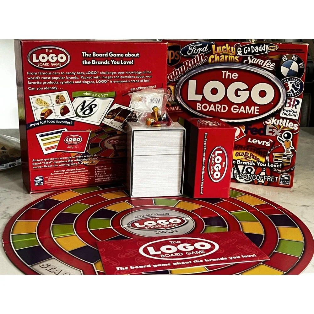 Logo Board Game, About Brands You Love, Spin Master Unsealed